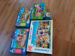 Set van 5 puzzels playmobil, puzzleball, Freek fonk, Minions, Ophalen of Verzenden, Zo goed als nieuw