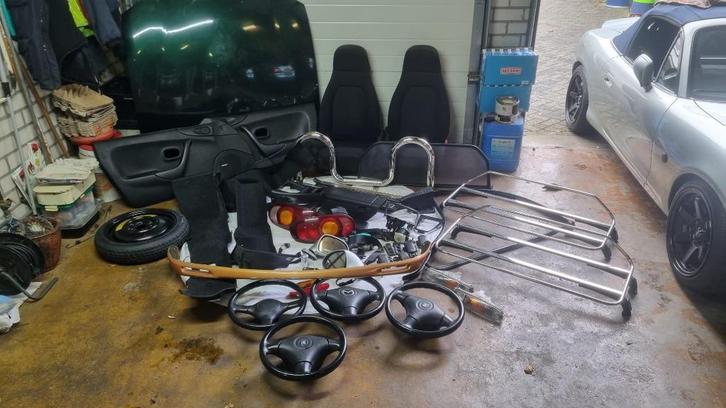 Mazda MX-5 Garage opruiming + volledige NB in onderdelen, Auto-onderdelen, Overige Auto-onderdelen, Mazda, Gebruikt, Ophalen of Verzenden