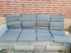 4stuks tuinstoel kussens, florabest, antraciet, Tuin en Terras, Tuinmeubel-accessoires, Ophalen, Zo goed als nieuw