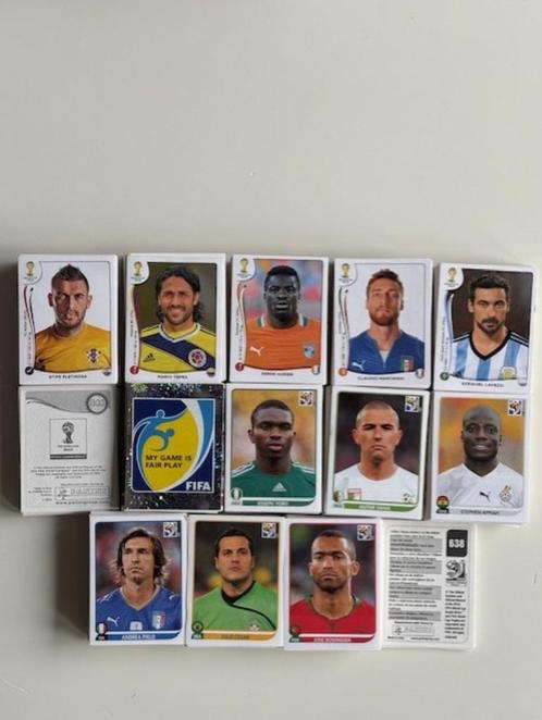 1278 Panini stickers WK 2010 en WK 2014 * Bulk voorraad *, Verzamelen, Sportartikelen en Voetbal, Nieuw, Poster, Plaatje of Sticker