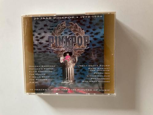 Pinkpop dubbel CD 25 jaar Pinkpop 1970-1994 40 tracks, Cd's en Dvd's, Cd's | Verzamelalbums, Zo goed als nieuw, Pop, Verzenden
