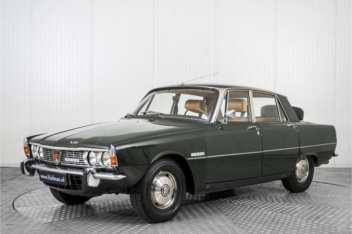 Rover P6 3500 automaat LPG (bj 1969), Auto's, Rover, Bedrijf, Te koop, Overige modellen, LPG, Sedan, Automaat, Geïmporteerd, Groen