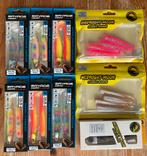 Weedless Zeebaars Minnows Sandeels Set incl BOX, Ophalen, Nieuw, Complete set