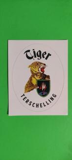 Tiger Terschelling vintage sticker, Ophalen of Verzenden, Zo goed als nieuw