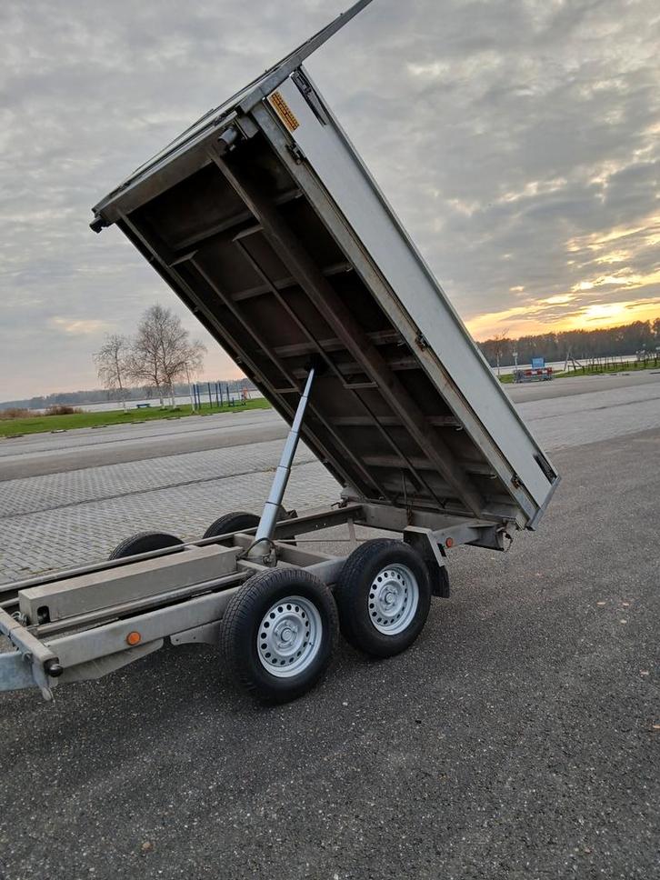 Henra driezijdige kipper 2700 kg, Auto diversen, Aanhangers en Bagagewagens, Ophalen of Verzenden