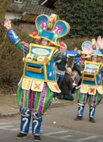 2 pakken Gokkast, Kleding | Dames, Carnavalskleding en Feestkleding, Ophalen, Zo goed als nieuw, Maat 46/48 (XL) of groter, Carnaval