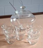 Bowlset, antiek, glas., Antiek en Kunst, Ophalen