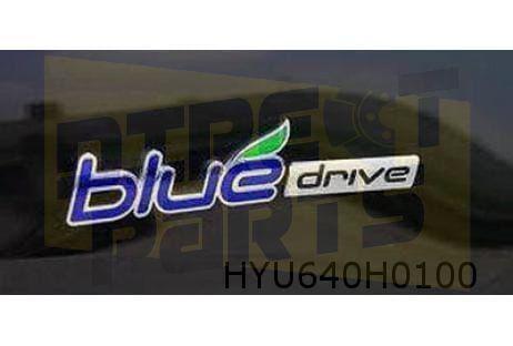 Hyundai i30/iX20 embleem tekst zijkant ''Blue-drive'' Origin, Auto-onderdelen, Carrosserie en Plaatwerk, Hyundai, Nieuw, Verzenden