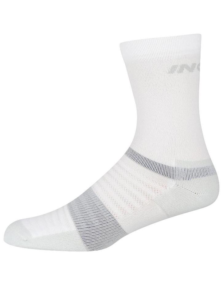 Inov-8   Active High Sock  White/Light Grey 43 - 45, Sport en Fitness, Loopsport en Atletiek, Nieuw, Hardloopschoenen, Hardlopen