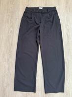 Weekday zwarte pantalon hoge taille wijde pijpen maat 40, Maat 38/40 (M), Zwart, Weekday, Ophalen of Verzenden
