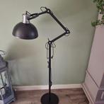 Industriële schemerlamp, Huis en Inrichting, Lampen | Tafellampen, Ophalen, Zo goed als nieuw, Metaal, 75 cm of meer