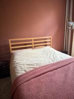 Ikea Tarva tweepersoonsbed met lattenbodem, Ophalen, Tweepersoons, 140 cm, Zo goed als nieuw