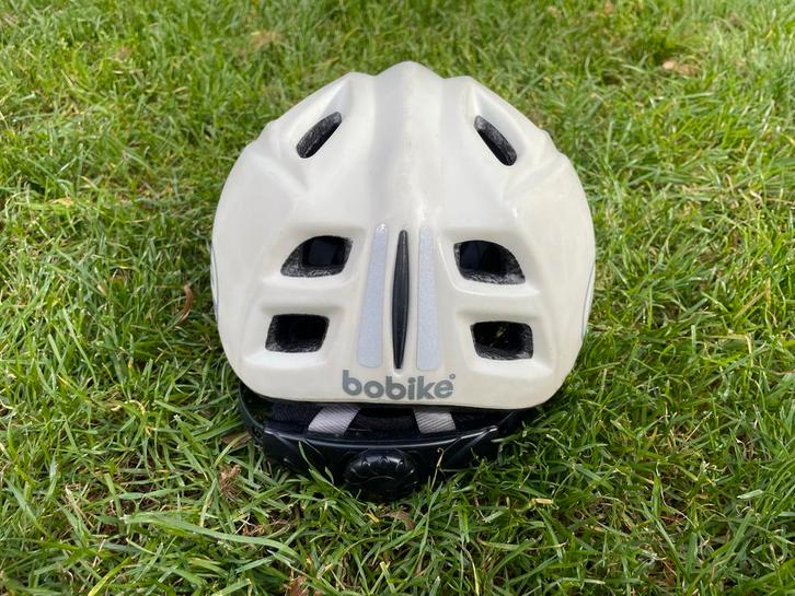 BOBIKE Kinderfietshelm - Wit, Fietsen en Brommers, Fietsaccessoires | Fietshelmen, Zo goed als nieuw, Jongen of Meisje, XS, Ophalen