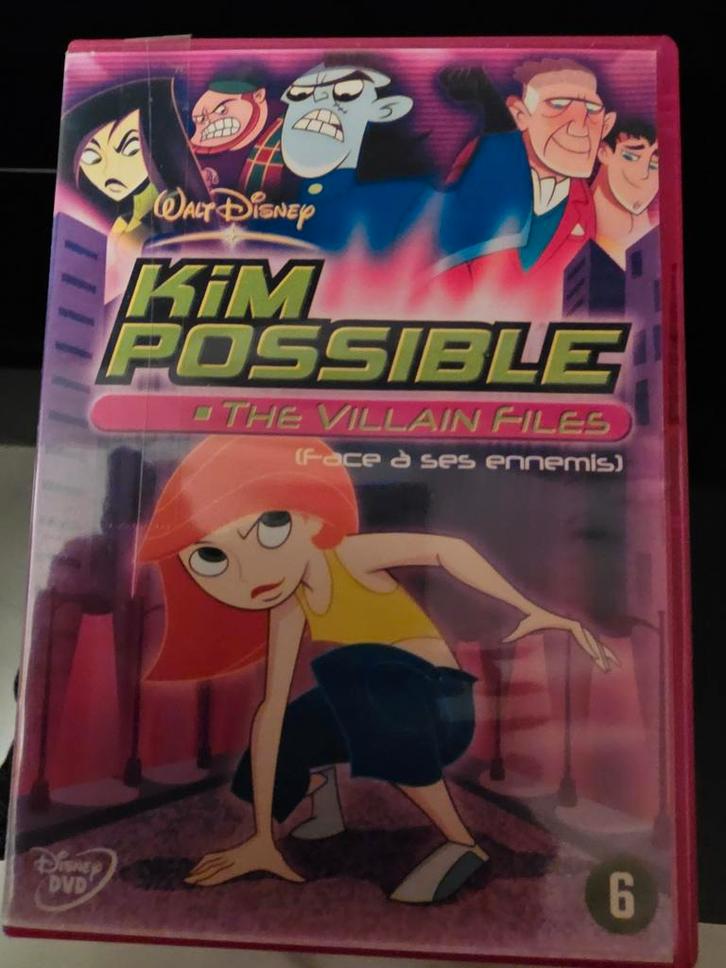 Kim Possible: The Villain Files DVD, Cd's en Dvd's, Dvd's | Kinderen en Jeugd, Gebruikt, Tv fictie, Avontuur, Alle leeftijden