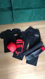 Krav Maga set, kleding, scheenbescherm en bokshandschoenen, Maat XS of kleiner, Ophalen of Verzenden, Zo goed als nieuw, Overige