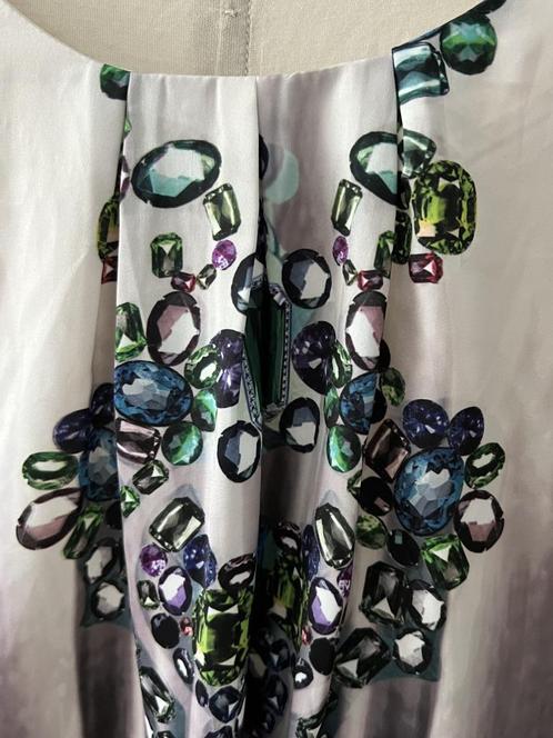 Nieuw Olsen top met exclusieve print maat 42, Kleding | Dames, Tops, Nieuw, Maat 42/44 (L), Overige kleuren, Zonder mouw, Verzenden