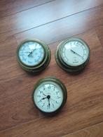 Vintage Junghans Scheepsklok, Barometer & Hygrometer Set, Antiek en Kunst, Ophalen of Verzenden