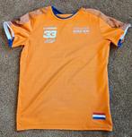 Max Verstappen 33 - T-shirt oranje - maat 164, Kinderen en Baby's, Ophalen of Verzenden, Zo goed als nieuw, Jongen of Meisje, Shirt of Longsleeve