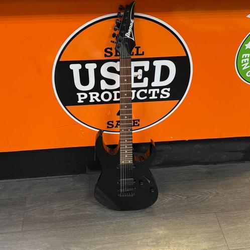 IBANEZ RG521BK Gitaar - GENESIS COLLECTION - BLACK, Muziek en Instrumenten, Snaarinstrumenten | Gitaren | Elektrisch, Zo goed als nieuw