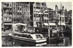 Amsterdam, Damrak - volk rondvaartboot - 1949 gelopen, 1940 tot 1960, Gelopen, Noord-Holland, Ophalen of Verzenden