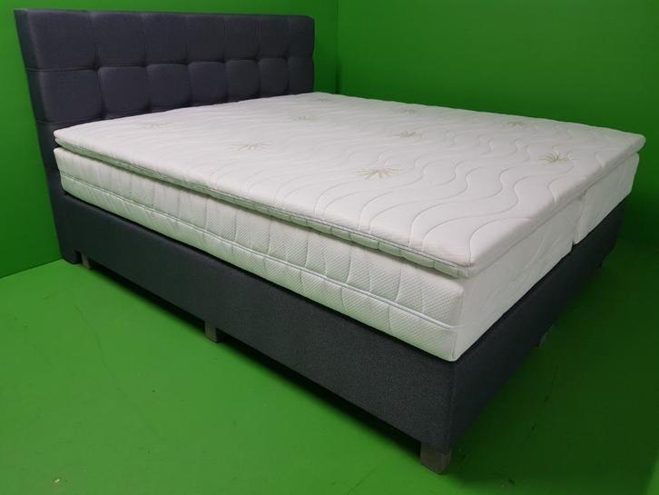 BOXSPRING 180 x 210 Hilton LUXURY / voorraad / incl montage, Huis en Inrichting, Slaapkamer | Boxsprings, Nieuw, 180 cm, 210 cm