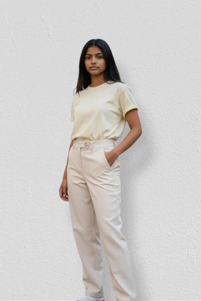 NA-KD – Elegant & Tailored Beige Suit Trousers – M 💖, Kleding | Dames, Broeken en Pantalons, Nieuw, Maat 38/40 (M), Beige, Lang