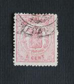 NVPH 16 Wapenzegel, Postzegels en Munten, Postzegels | Nederland, Verzenden, T/m 1940, Gestempeld