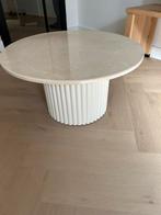 Marmeren salontafel, Ophalen, 100 tot 150 cm, 50 tot 100 cm, Zo goed als nieuw