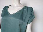 Nr.85: Mooie Top Blouse groen merk RBLZ maat L Zijde glanzen, Kleding | Dames, Ophalen of Verzenden, Zo goed als nieuw, Maat 38/40 (M)
