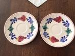 Schotels voor boerenbont soepkoppen, Huis en Inrichting, Keuken | Servies, Ophalen of Verzenden, Aardewerk, Boerenbont, Schaal of Schalen