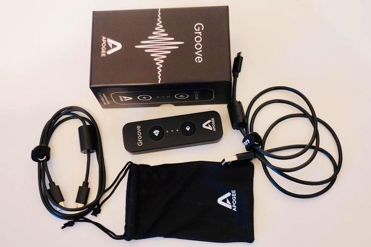 Apogee Groove 24bit/192kHz DAC Headphone Amp met USB connect, Audio, Tv en Foto, Converters, Zo goed als nieuw, Ophalen