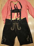 Lederhose 58 overhemd Tiroler oktoberfeest, Ophalen, Gedragen, Maat 56/58 (XL), Tannhauser