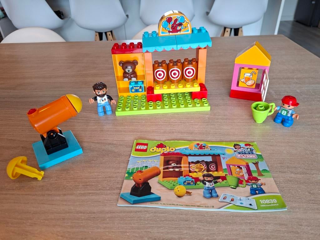 Lego Duplo Schiettent, Ophalen of Verzenden, Zo goed als nieuw, Complete set, Duplo