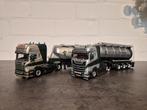 Setje WSI Scania tankwagens van Triest Hoogeveen, Hobby en Vrije tijd, Ophalen, Zo goed als nieuw, Bus of Vrachtwagen, Wsi