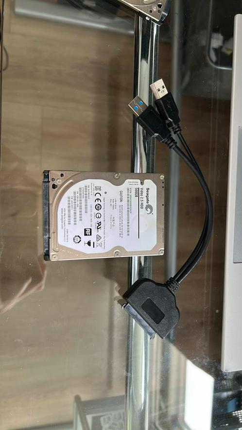 HDD Schrijf 500GB incl. 3.0USB koppelstuk, Computers en Software, Harde schijven, Zo goed als nieuw, Desktop, USB, Ophalen of Verzenden