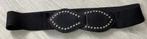 Zwarte Tailleriem met Studs, Kleding | Dames, Riemen en Ceinturen, 3 tot 5 cm, Minder dan 80 cm, Zwart, Tailleriem