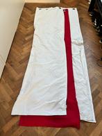 Moondream Geluidsisolerende Gordijnen - Wit (3x), Ophalen, Gebruikt, 100 tot 150 cm, 200 cm of meer