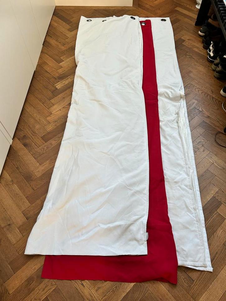 Moondream Geluidsisolerende Gordijnen - Wit (3x), Huis en Inrichting, Stoffering | Gordijnen en Lamellen, Gebruikt, 200 cm of meer