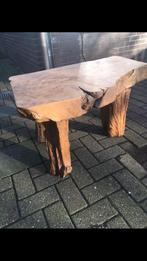 Salon tafel, Ophalen of Verzenden, Zo goed als nieuw, Rechthoekig, Hout