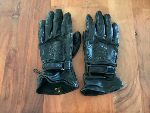 Zwart leren dames motorhandschoenen maat M MQP, Motoren, Kleding | Motorkleding, Handschoenen, Dames, Tweedehands, Ophalen of Verzenden