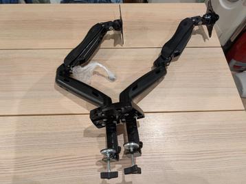 Dual Monitor Arm Gas Spring 13"-27" beschikbaar voor biedingen