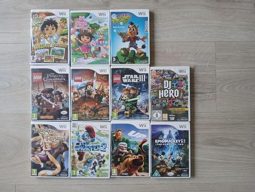 Verschillende Wii spellen, Spelcomputers en Games, Games | Nintendo Wii, Gebruikt, 1 speler, Vanaf 3 jaar, Ophalen of Verzenden