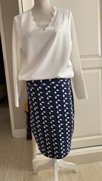 Rok Kokerrok maat 42 Merk AMISU Nieuw, Blauw, Maat 42/44 (L), Nieuw, Ophalen of Verzenden