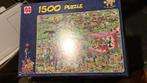 Jan van Haasteren - De Renbaan - 1500 stukjes, Ophalen, 500 t/m 1500 stukjes, Zo goed als nieuw, Legpuzzel