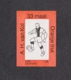 Lucifermerk Dolf van Kol Voetbal Ajax 't Gooi Oranje., Ophalen of Verzenden, Zo goed als nieuw