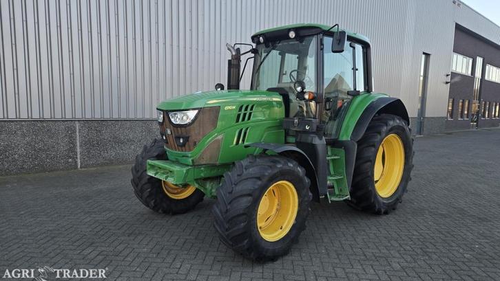 2017 John Deere 6110M Aircon 40 kmh, Zakelijke goederen, Agrarisch | Tractoren, meer dan 10000, John Deere, 80 tot 120 Pk, Gebruikt