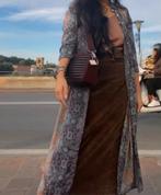 Multicolored Moksha Ibiza Silk Kimono One Size, Vintage, Ophalen of Verzenden, Nieuw, Maat 38/40 (M)