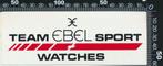 Sticker: Ebel - Team Ebel Sport Watches, Verzenden, Zo goed als nieuw, Bedrijf of Vereniging