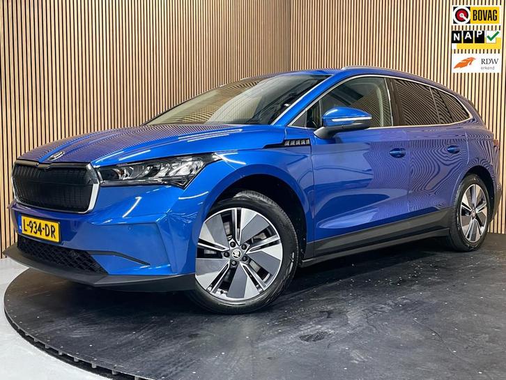 Skoda Enyaq iV 80|GROTE ACCU|VOLLEDER|CARPLAY|CAMERA|NAVI|ST, Auto's, Skoda, Bedrijf, Te koop, Enyaq, ABS, Achteruitrijcamera