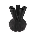 Aglio straight – Vaas voor tulpen – Mat zwart – 2 formaten –, Huis en Inrichting, Woonaccessoires | Vazen, Minder dan 50 cm, Nieuw